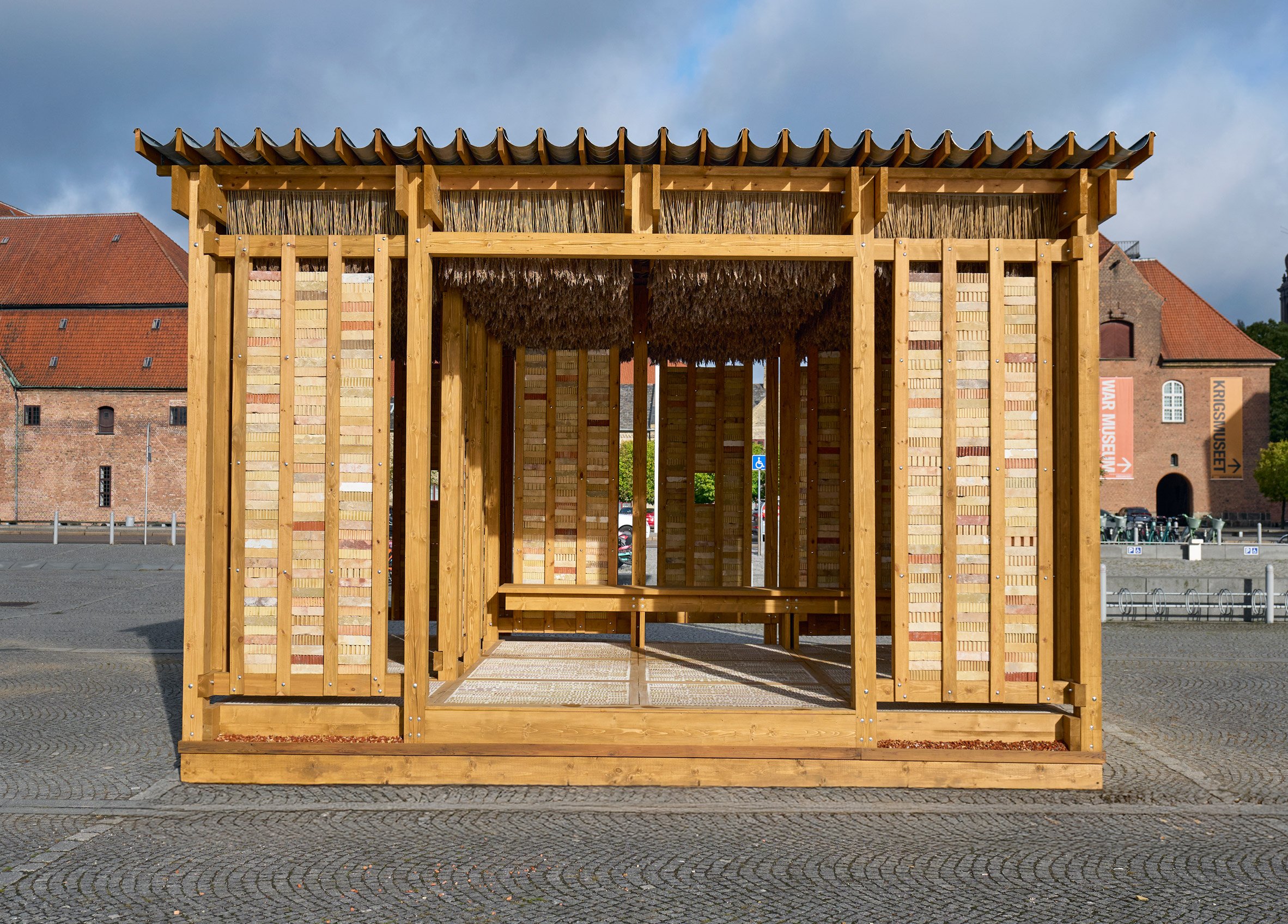 Inside Out, Downside Up pavilion by Slaatto Morsbøl