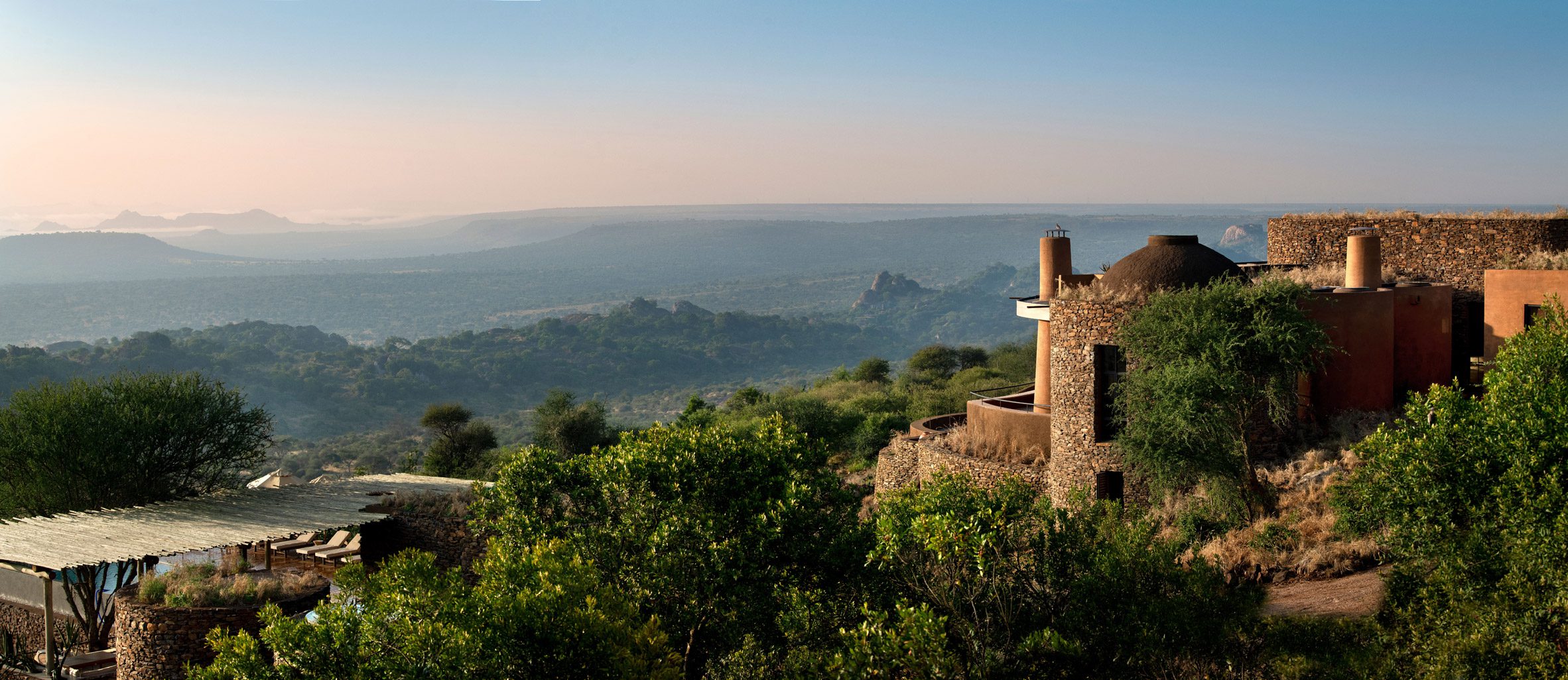 Suyian Lodge safari resort by Michaelis Boyd, Nicholas Plewman Architects and Fox Browne Creative