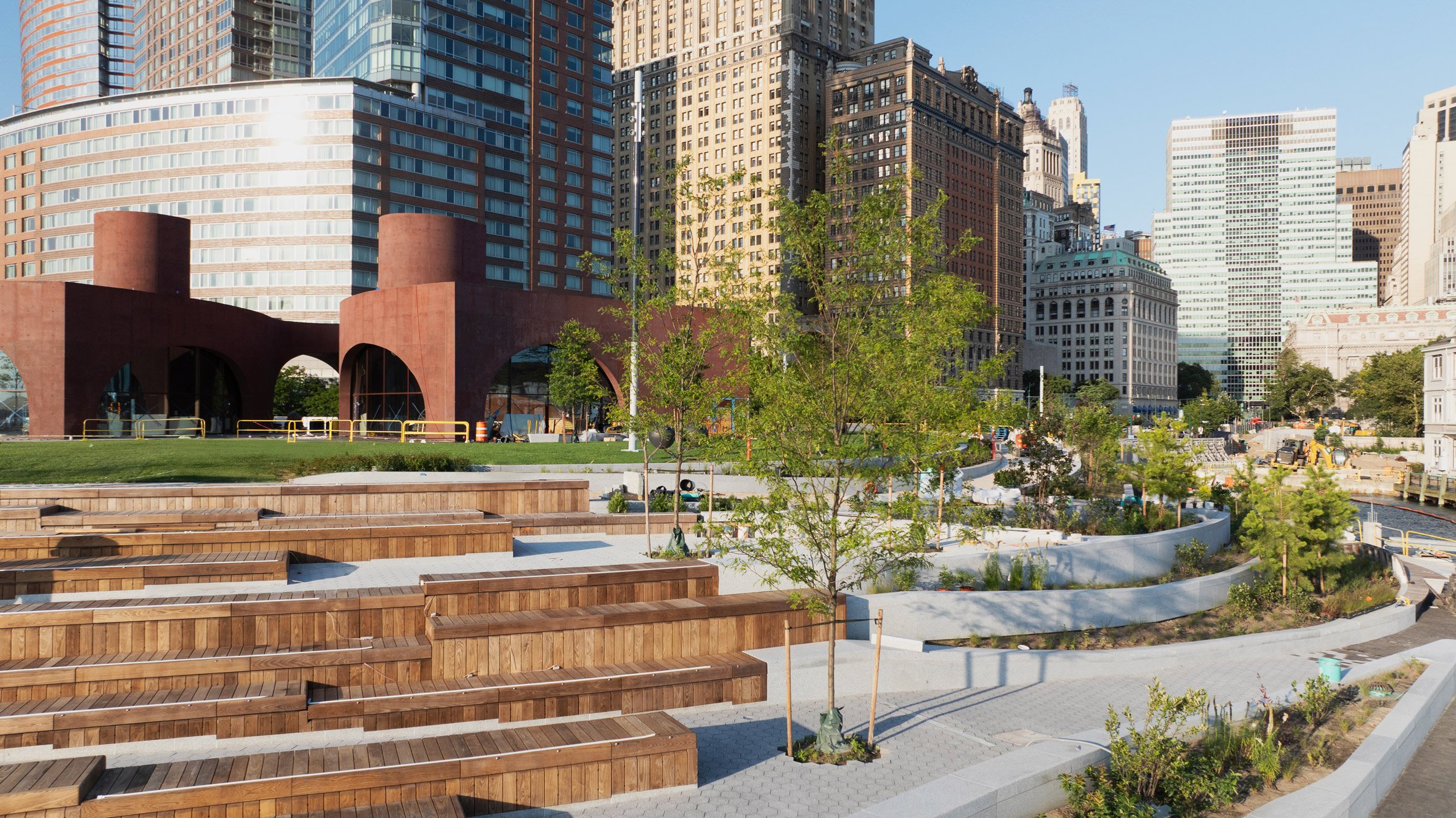 Flood resilient Wagner park