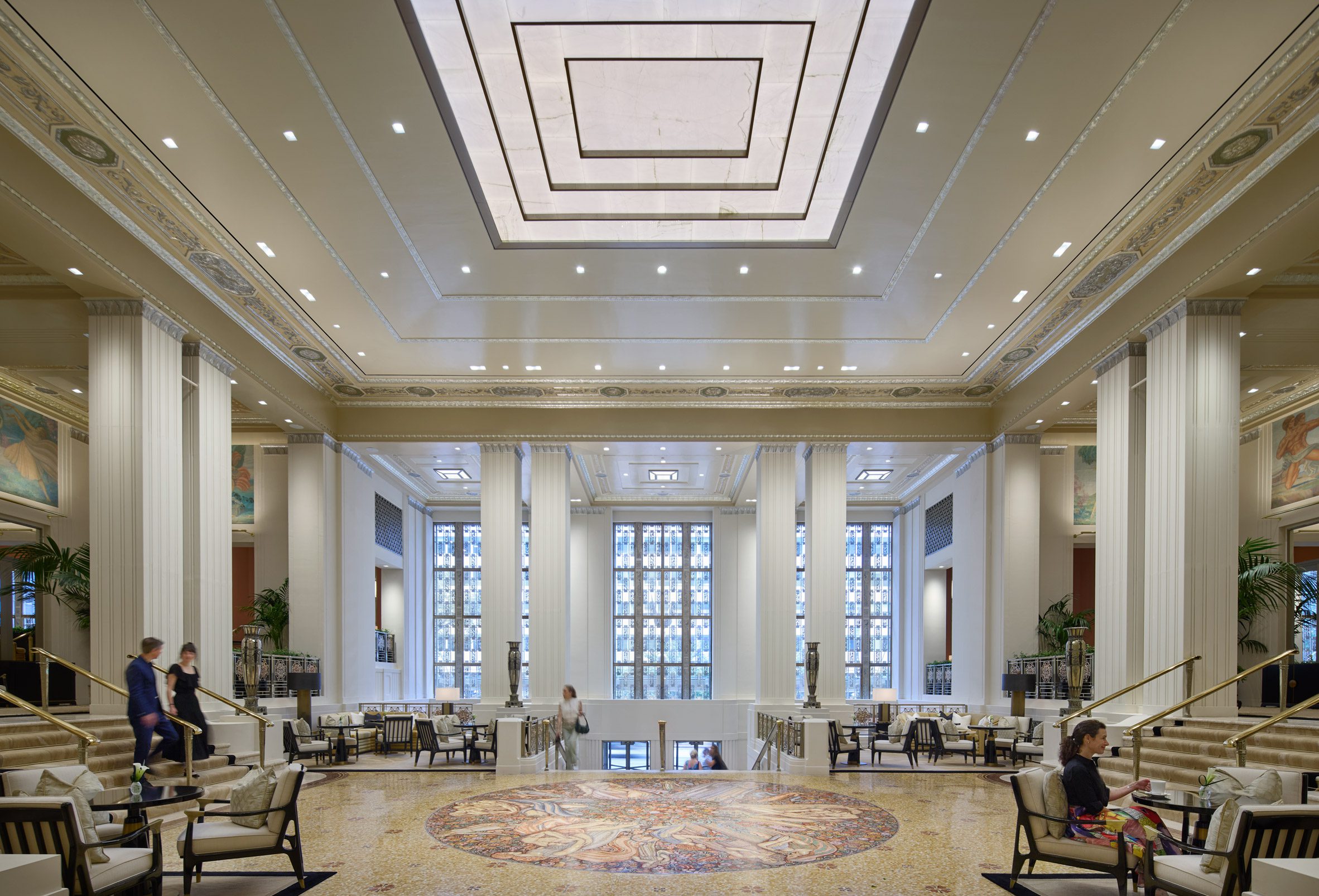 The Waldorf Astoria's Park Avenue foyer