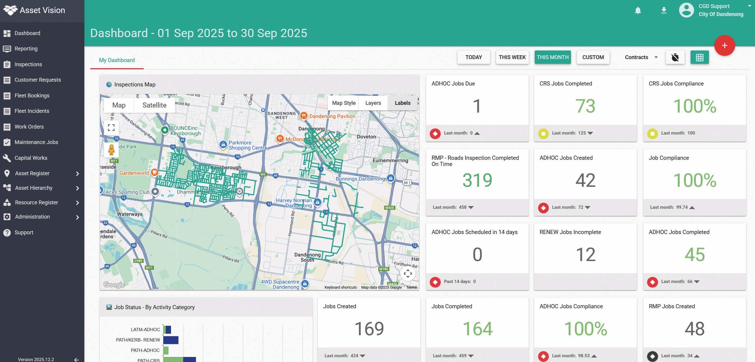  Both the web-based platform and application have enabled City of Greater Dandenong’s team to action item and track on the fly. 