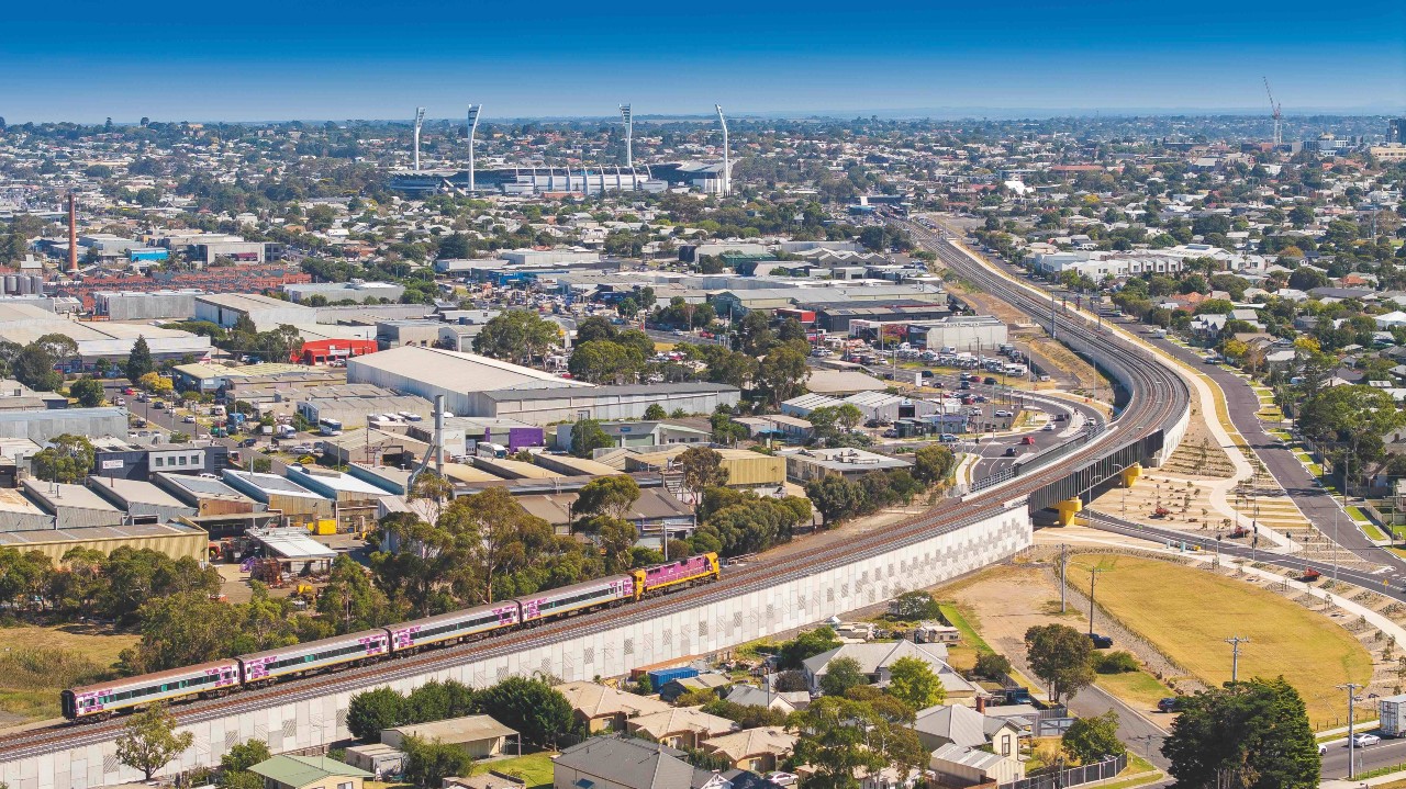 Rail has historically been a strong part of Geoquest Australia’s project pipeline. Images: Geoquest Australia.