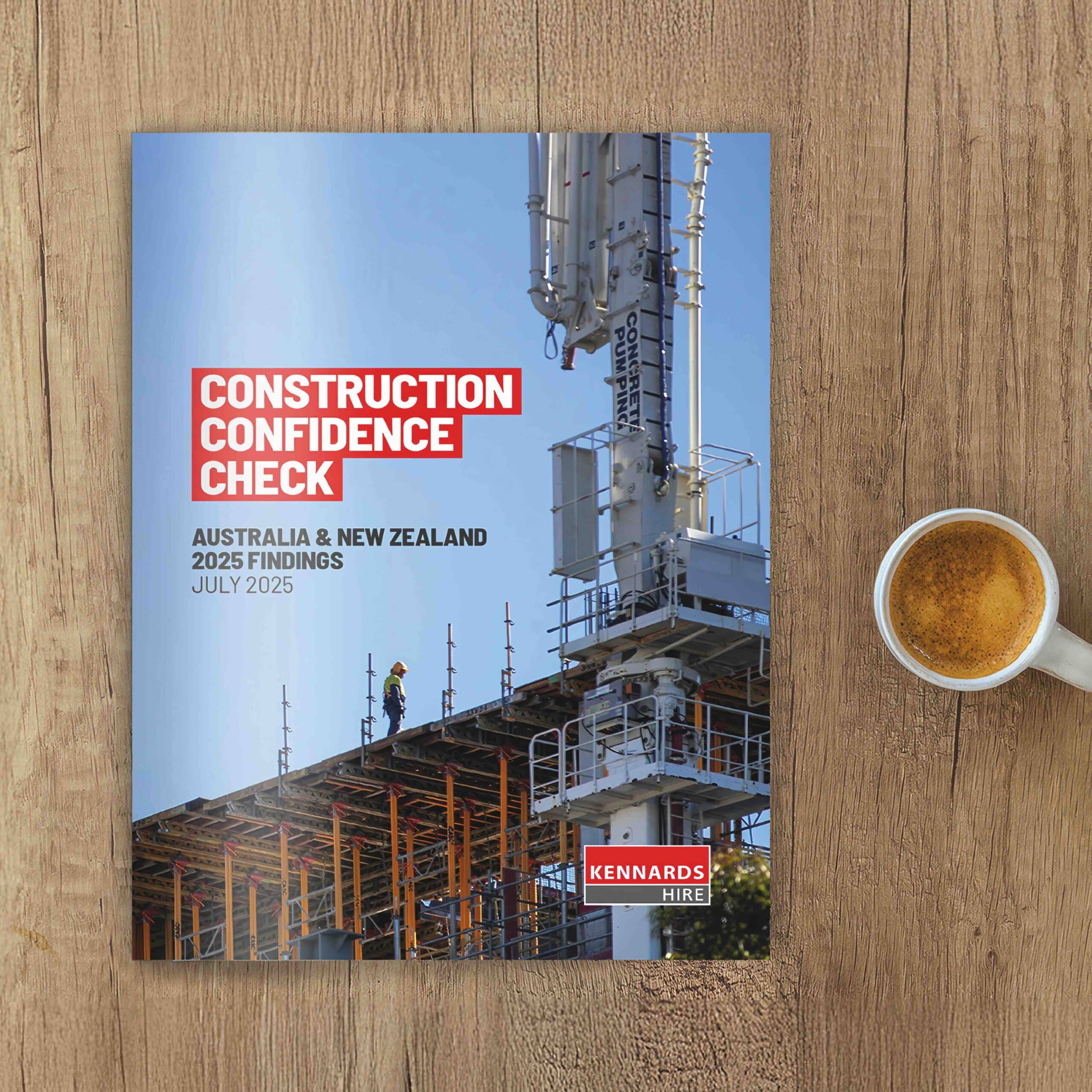 Kennards Hire’s Construction Confidence Check report is a barometer for the industry’s current progress and issues.