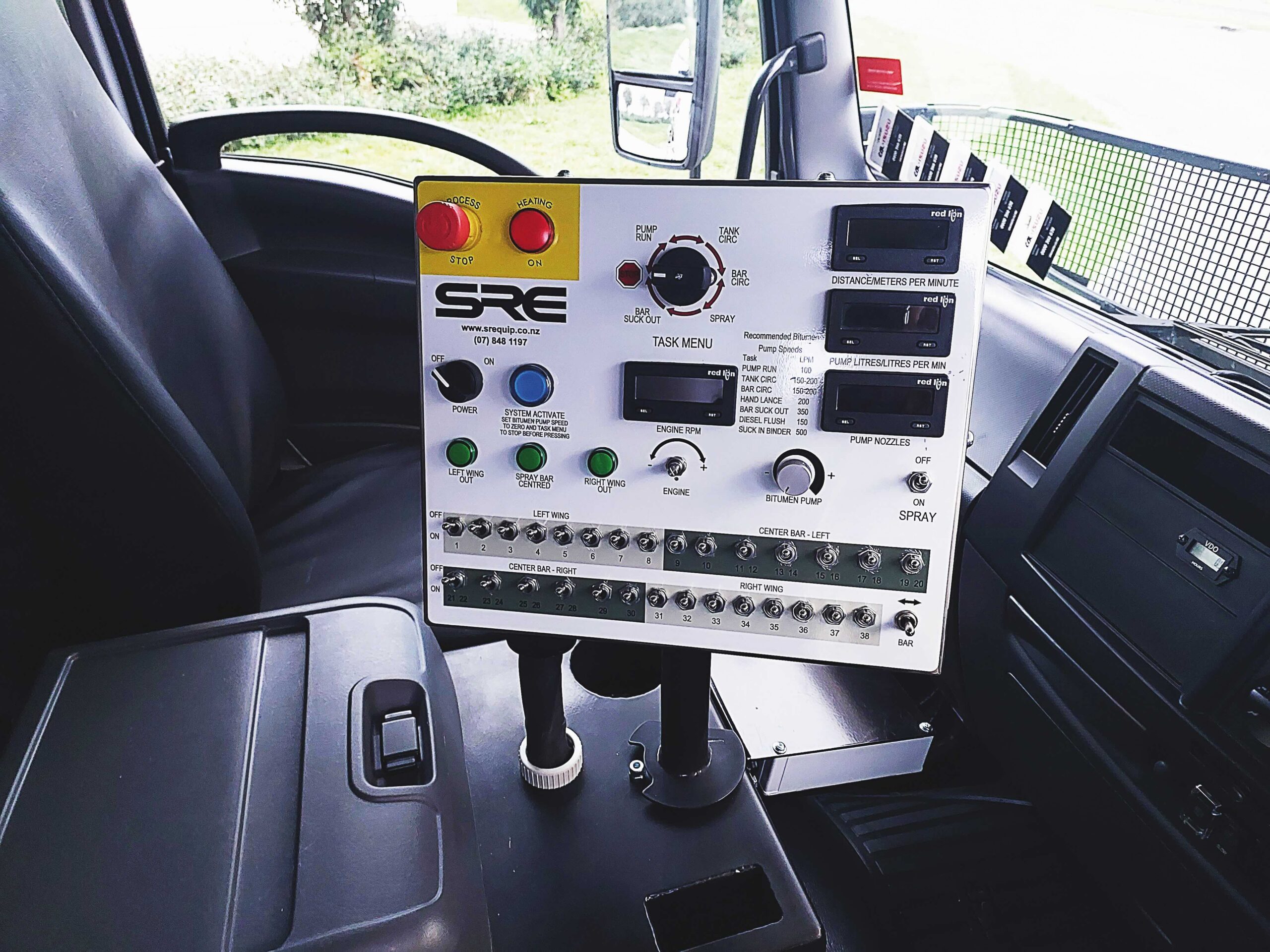 Items, like the control system, have been developed and updated directly off the back of industry feedback. 