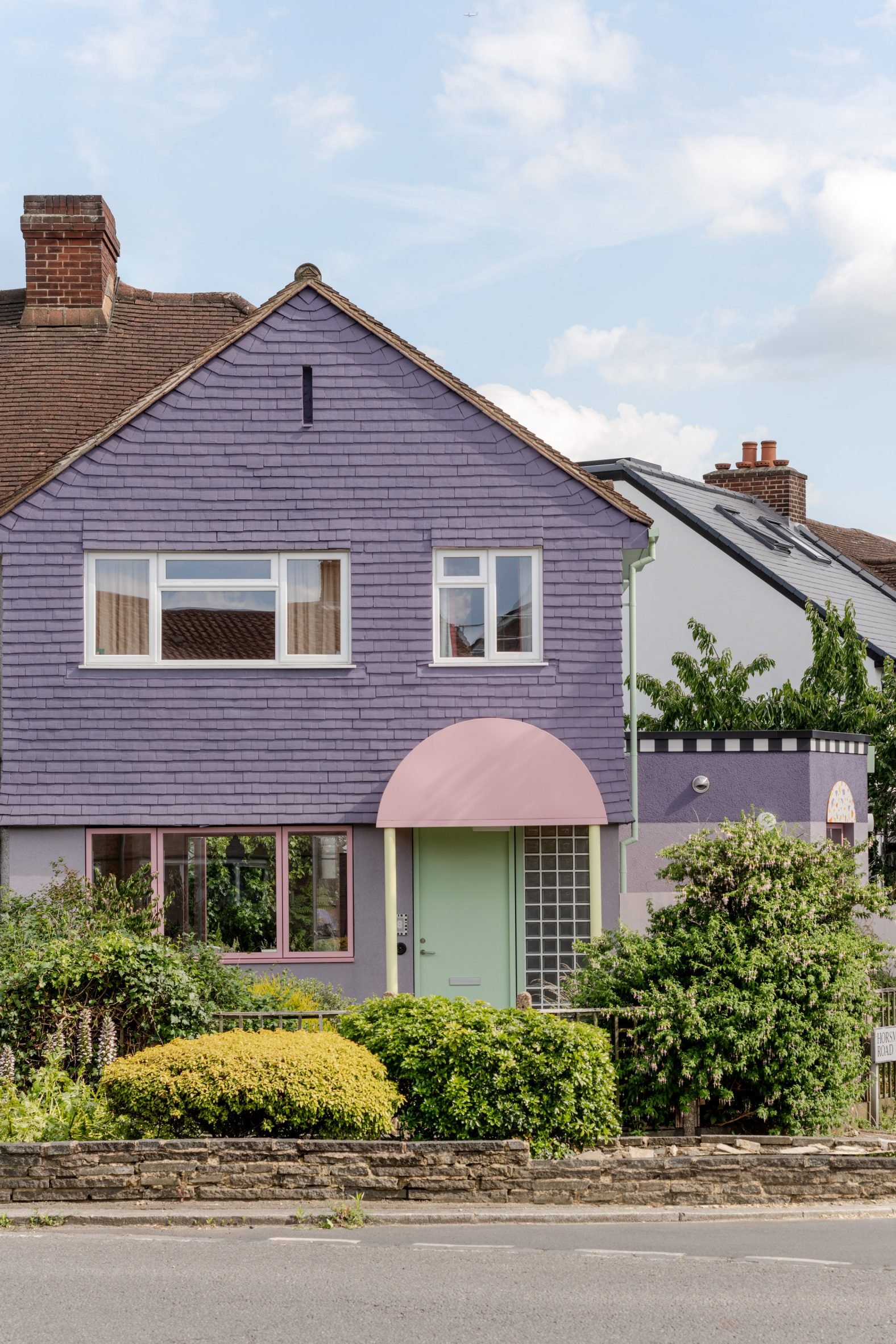 Front elevation of Brockley House by Office S&M