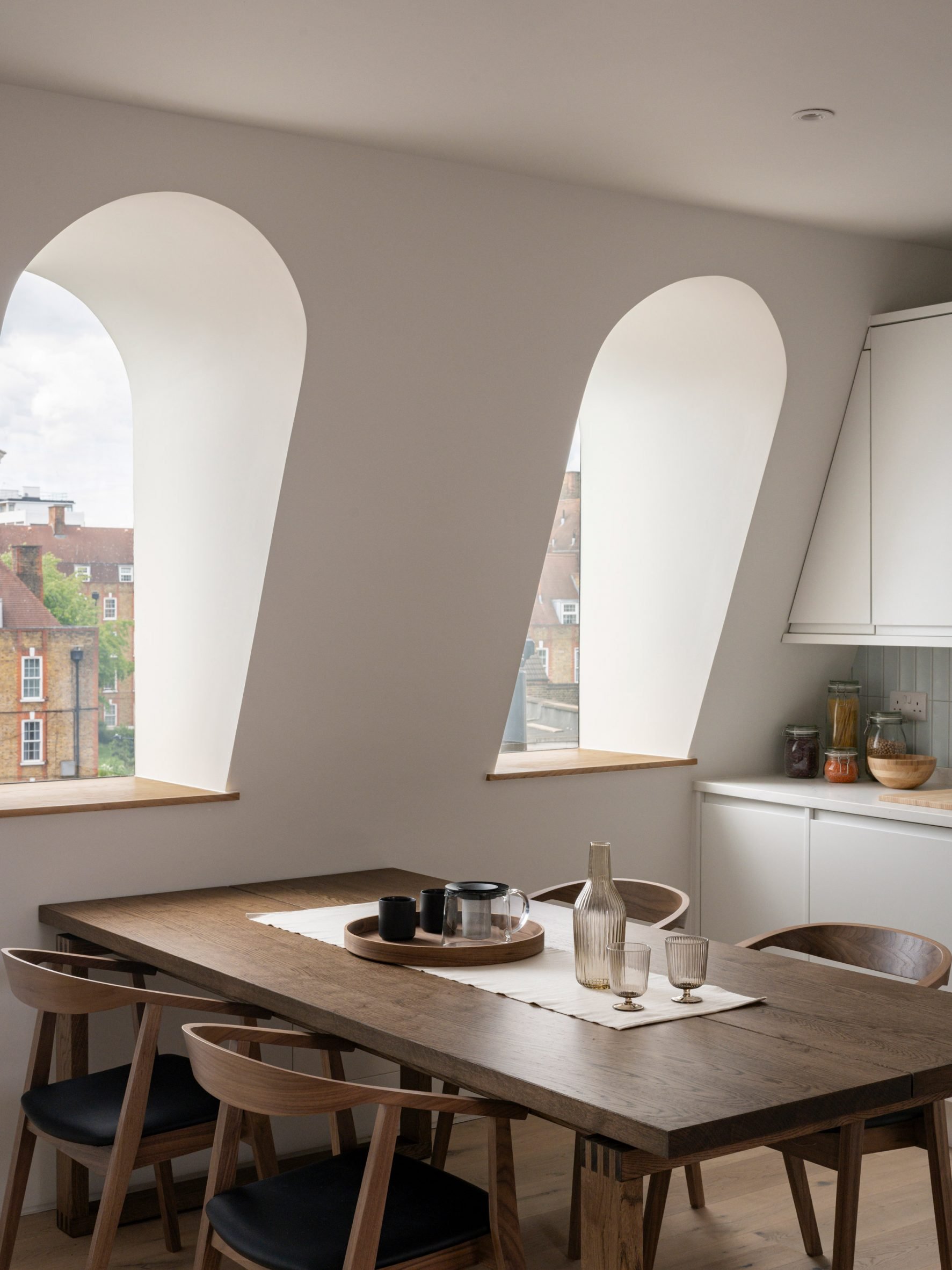 Dining space at 112 Peckham High Street by Cuozzo.Company