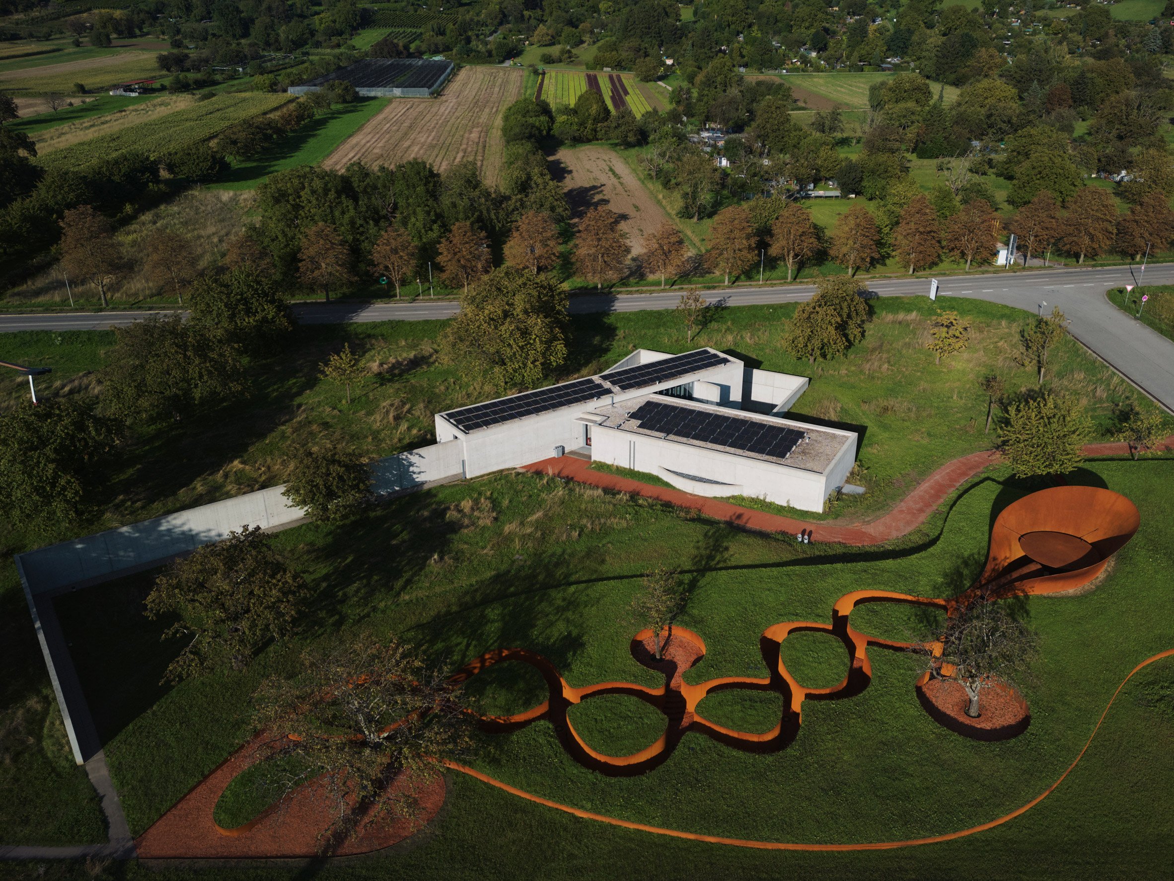 Doshi Retreat at Vitra Campus by Balkrishna Doshi and Studio Sangarth