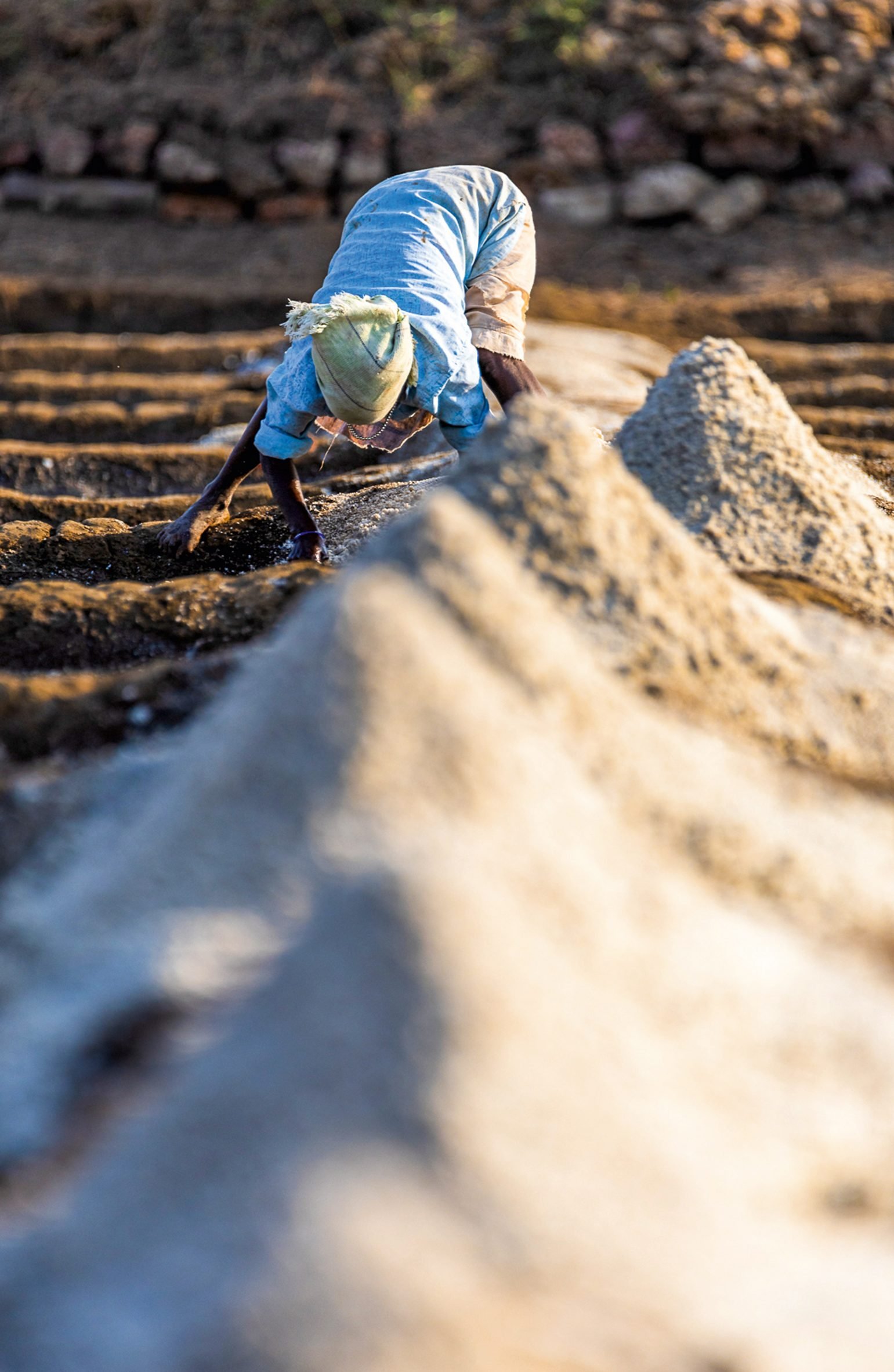 Mithache agor salt pans, India, from Lo-TEK Water by Julia Watson