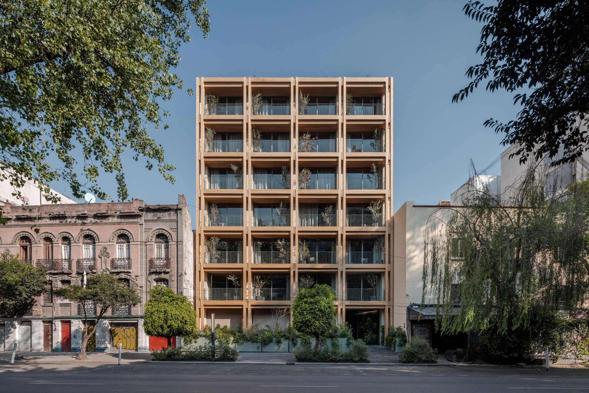 CRB Arquitectos-designed timber building