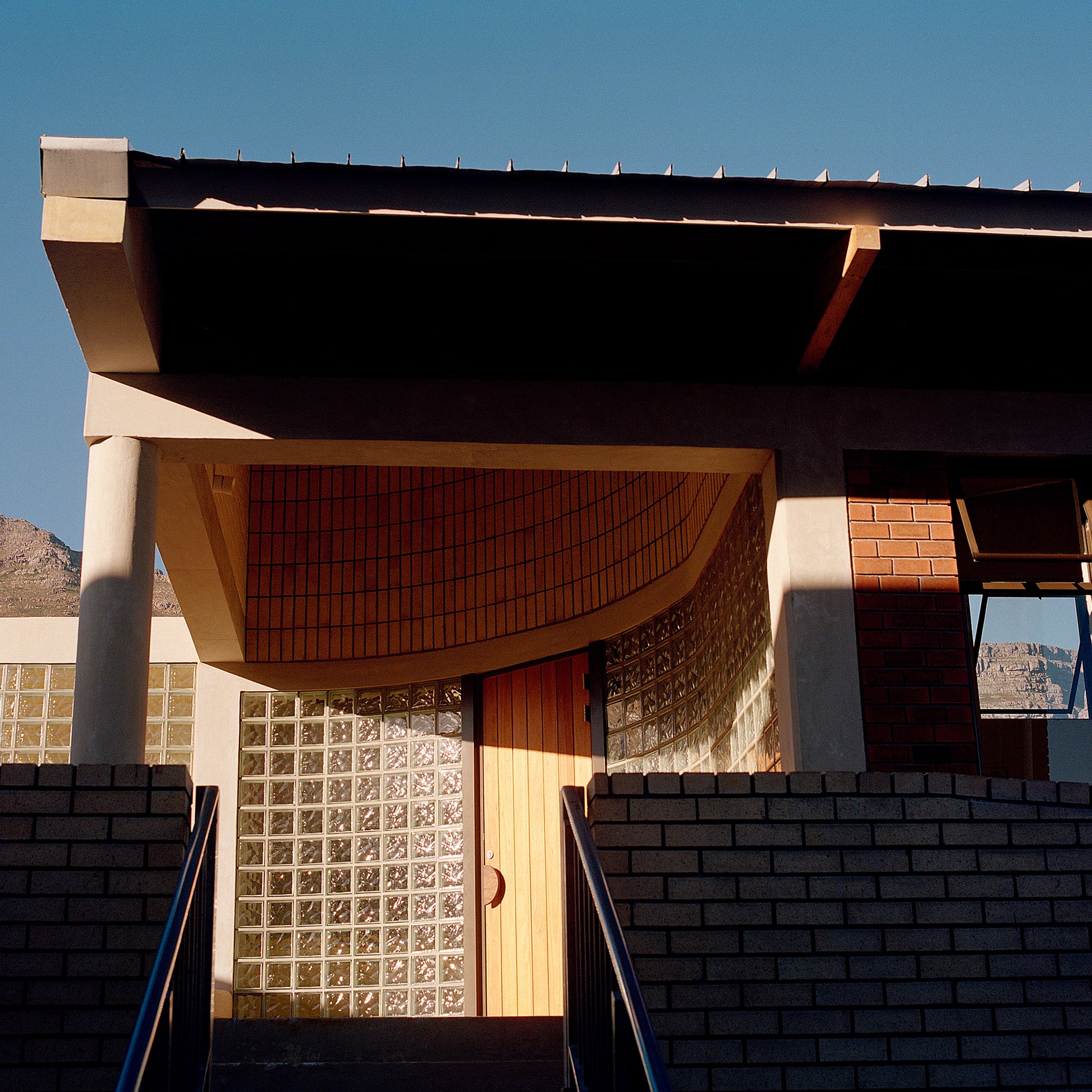 Exterior view of the Rahmah Library in Cape Town