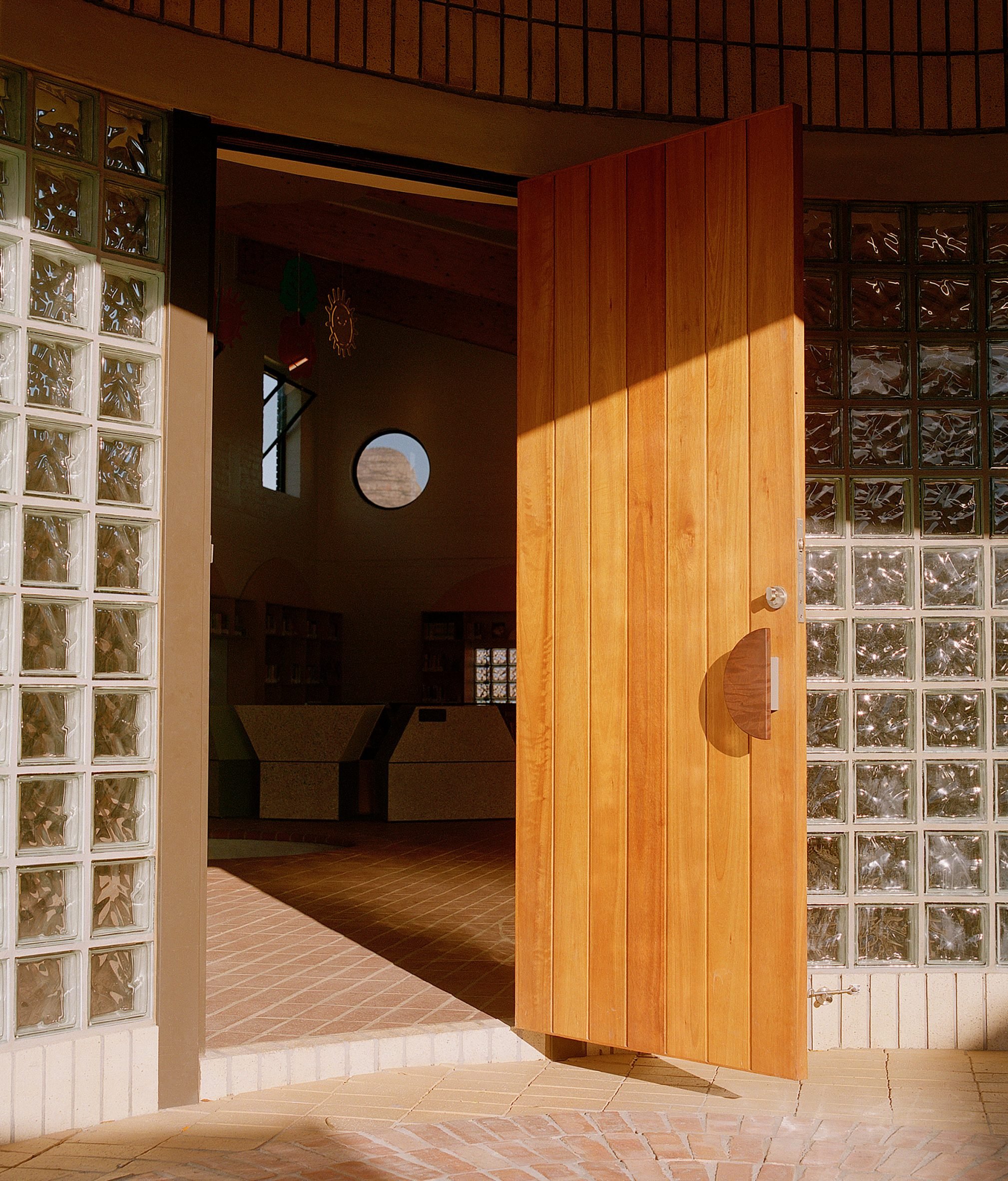 Entrance to education space by The MAAK