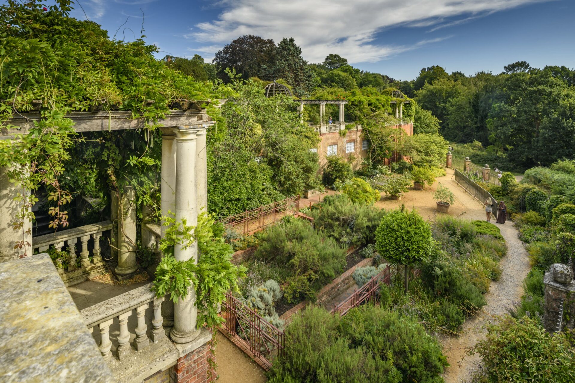 The Hill Garden Pergola, Hampstead Heath