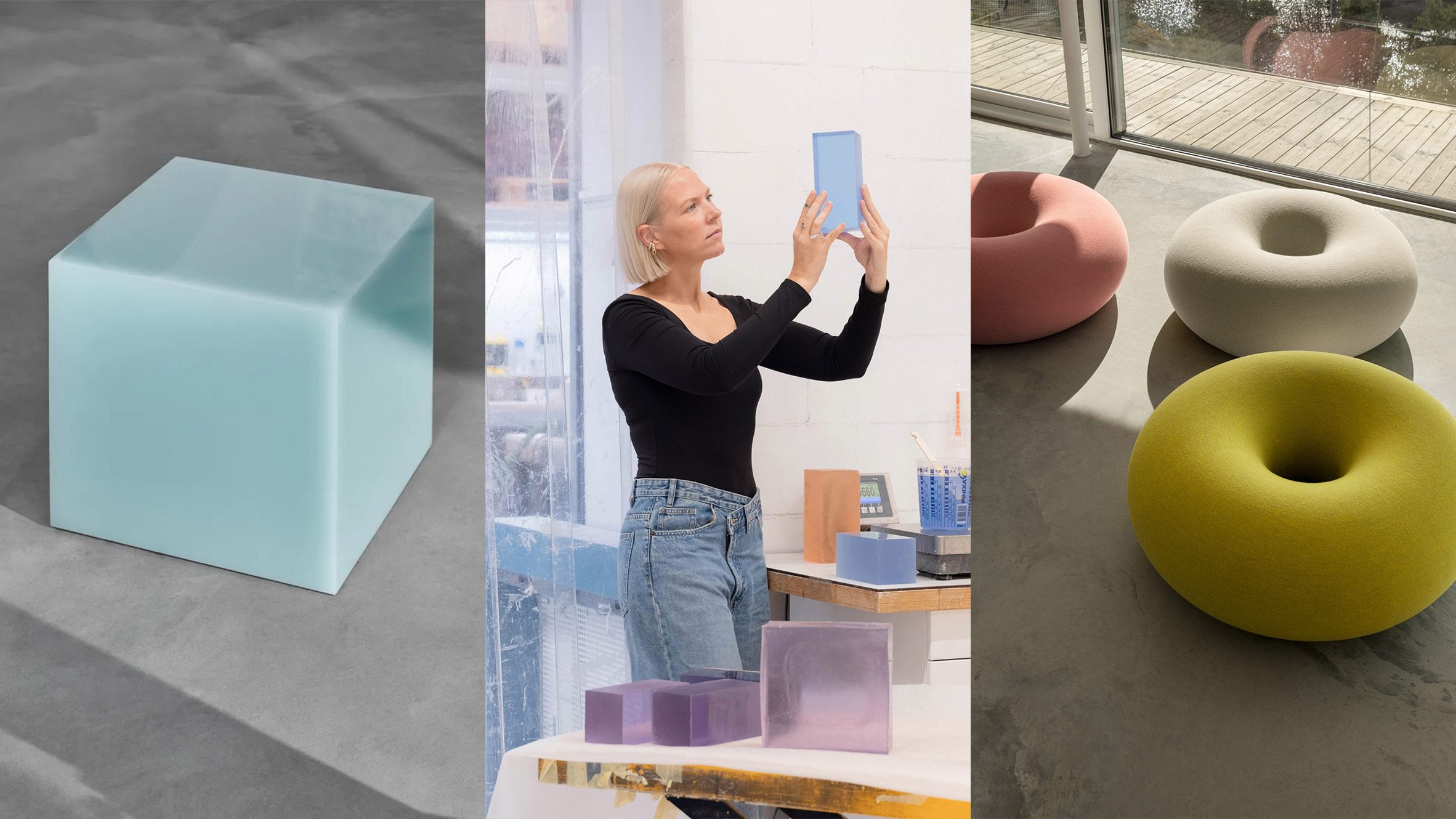 Sabine Marcelis portrait and designs