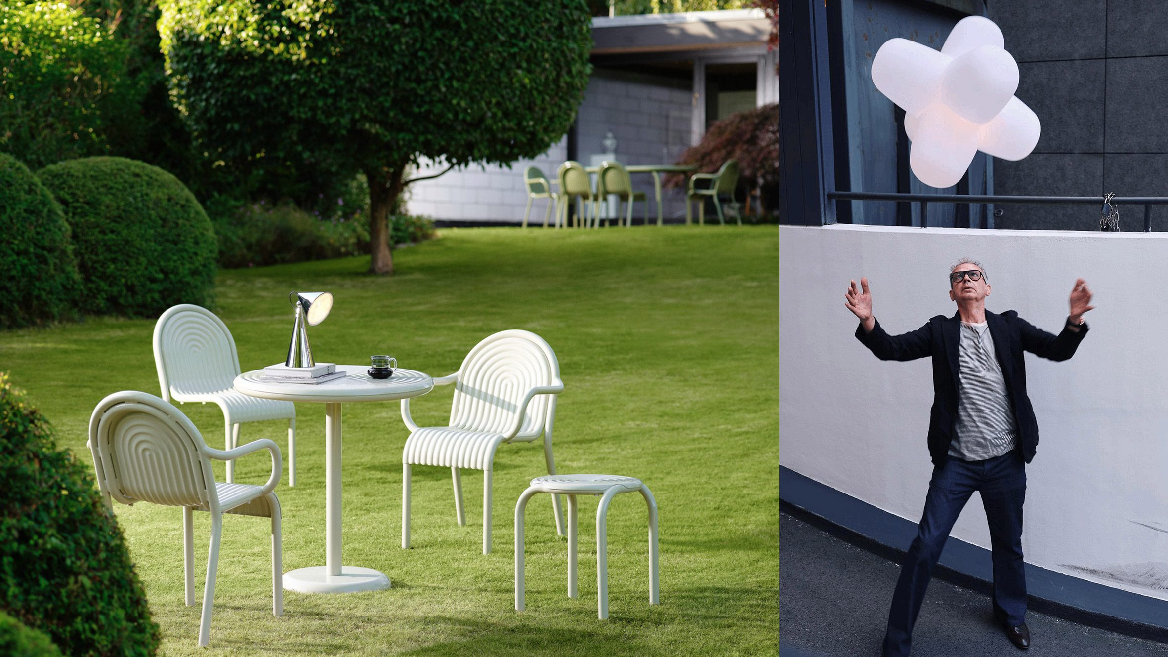 Tom Dixon design and portrait