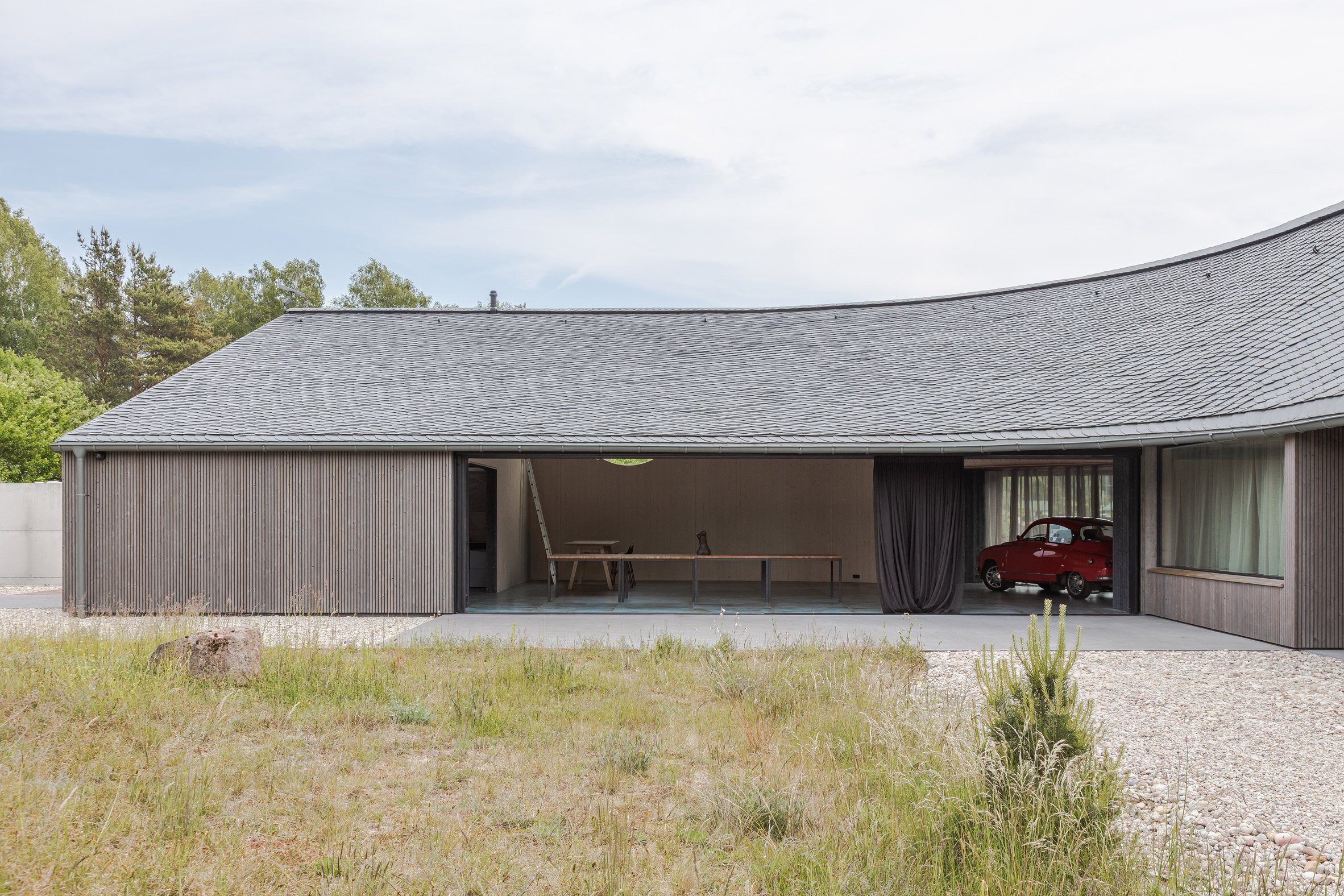 View of The Pāvilosta House by Made