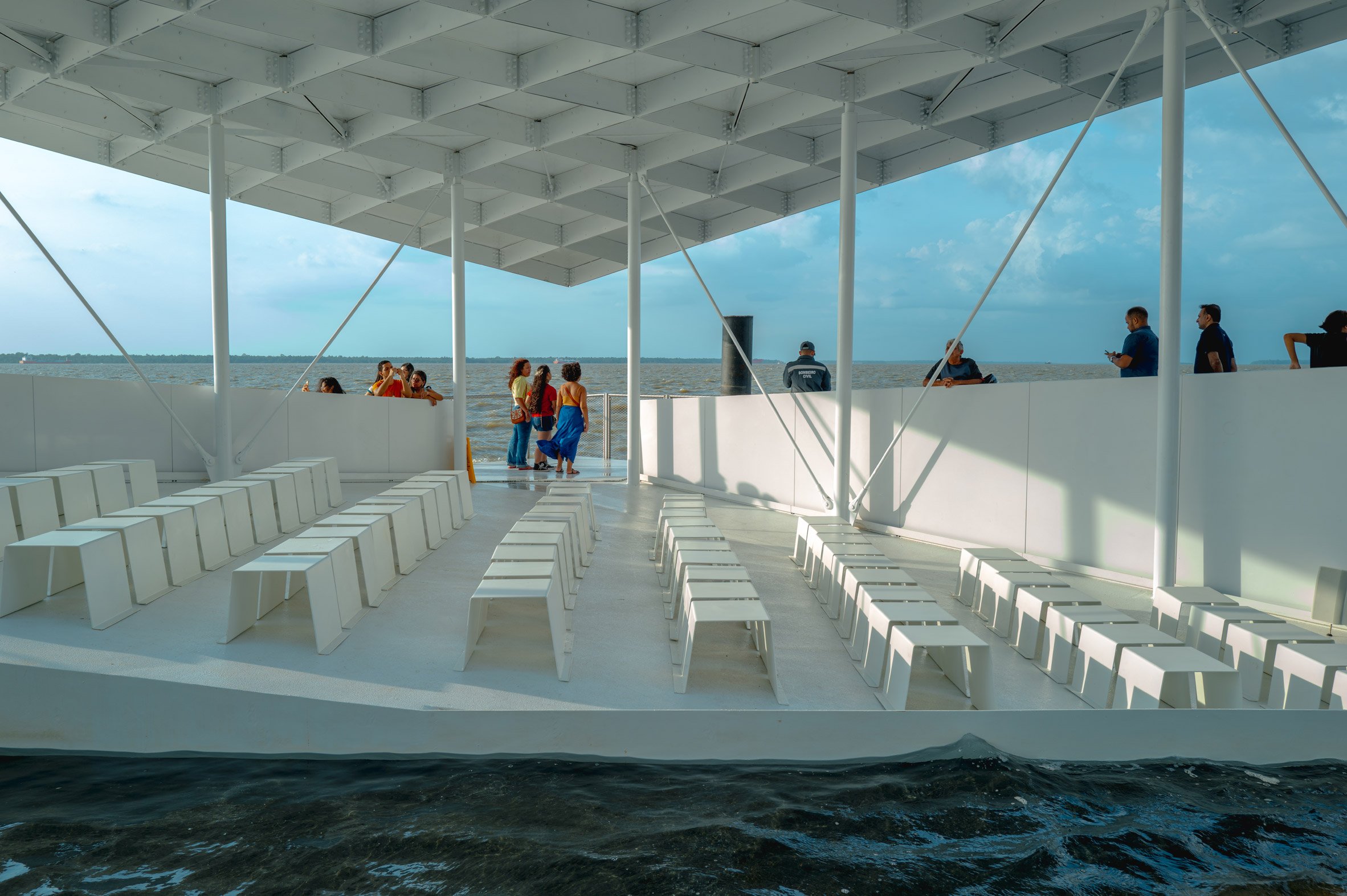 Floating platform in Brazil by Carlo Ratti Associati and Höweler + Yoon Architecture