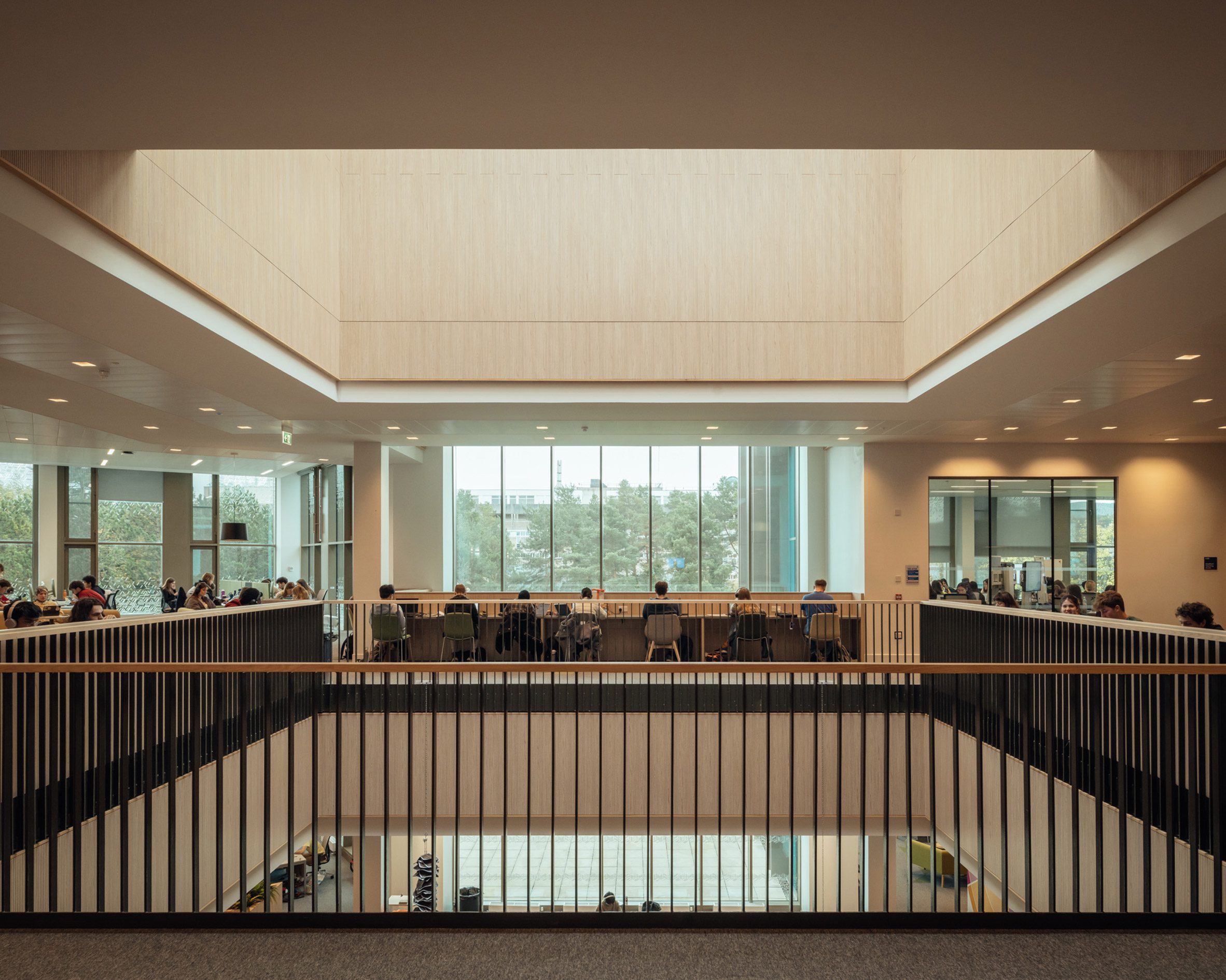 Nucleus Building at the University of Edinburgh by Sheppard Robson 